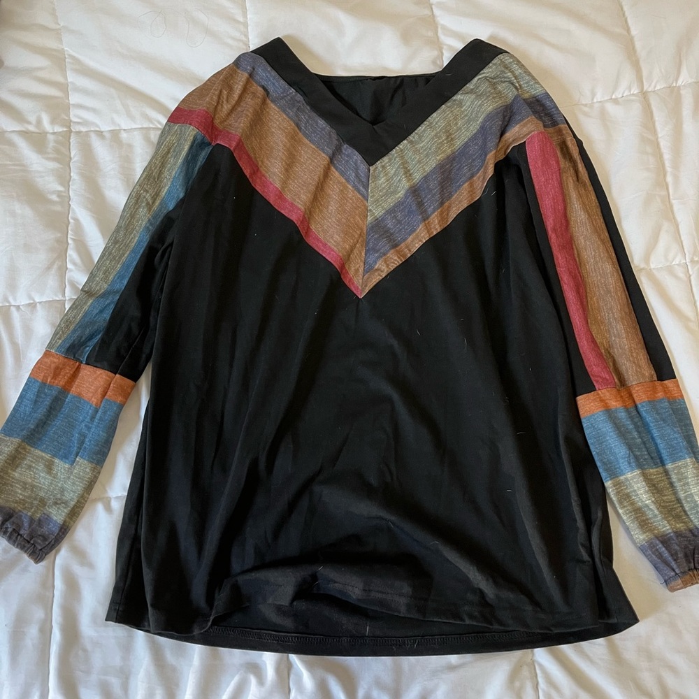 Boho long sleeve shirt
